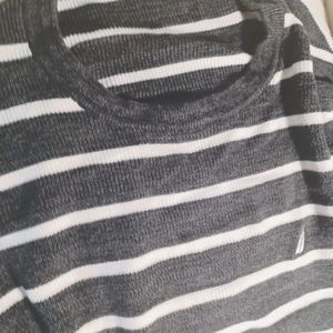 Large nautica long sleeve sweater shirt